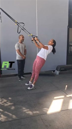 TRX Low Row strengthens hard-to-reach back muscles