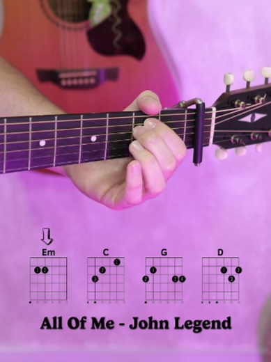 All Of Me - John Legend Guitar Chords Guide