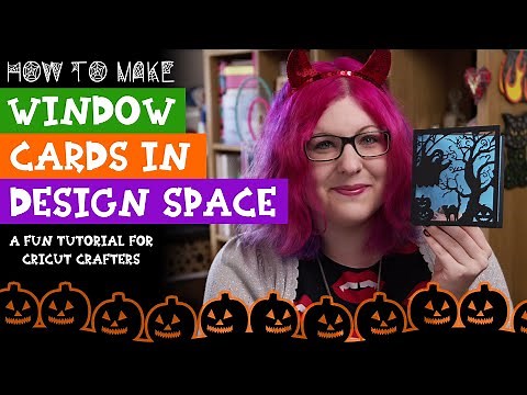 How to Design Acetate Window Cards in Cricut Design Space