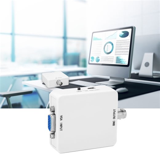 HD Video Converter Multifunction VGA To BNC Converter for Video Conferencing for Home Theater for Computer for TV | Lazada PH