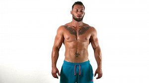 Shirtless Muscular Man Standing Relaxed Pose Stock Footage Video (100% Royalty-free) 1098727805 | Shutterstock