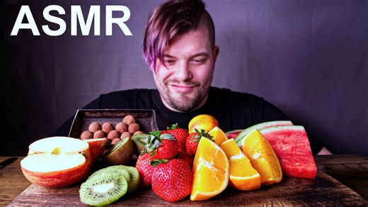 ASMR fruit platter feast mukbang | Fresh juicy eating sounds