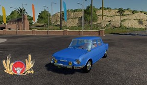 SKODA 100L V1.0 - FS19 mod - FS19.net