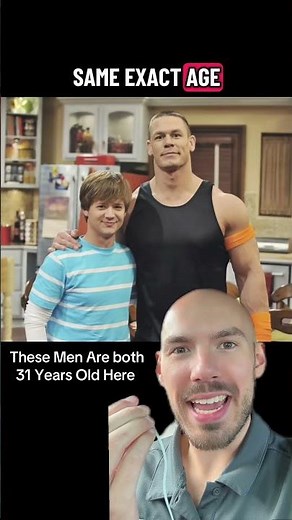 John Cena and Jason Earles(Jackson from Hannah Montana) are the same age #johncena