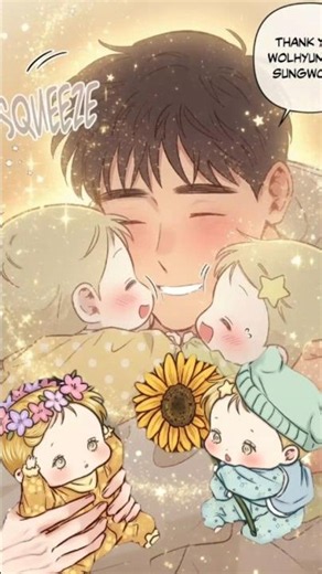 his little hand holding his parents rings so cute🥺| The Sacred Serpent's Seduction #manhwa #cutebaby