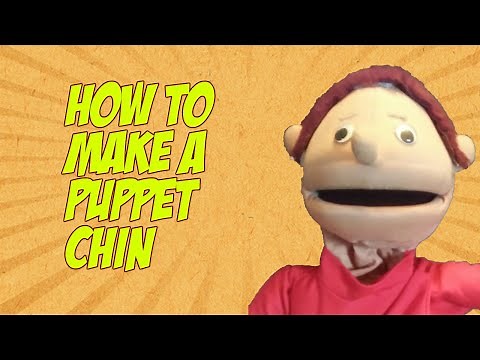 Adding A Lower Lip & Chin To Your Foam Head Puppet