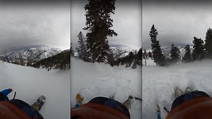 VIDEO: Big Cottonwood Canyon Snowboarder Caught & Carried By Avalanche