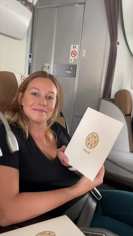 30 second review: Kenya Airways business class flight experience