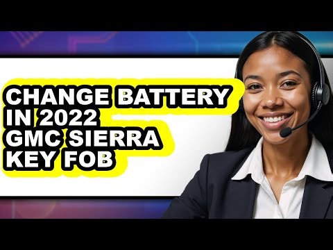 How To Change Battery In 2022 GMC Sierra Key Fob - Step By Step