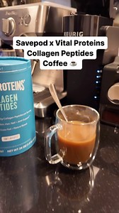 1.2K views · 3 comments | @savepod x @vitalproteins how to make #collagen #peptides #coffee ☕️ #savepod #vitalproteins #costco #fyp #healthy #protein #keurig #explorepage | Savepods | Facebook