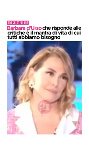TRASH STELLARE on Instagram: "Barbara d’Urso mantra di vita💅🏻 Fonte: Verissimo 2018 © Canale5, Mediaset Infinity #barbaradurso #verissimo Questo video è stato realizzato a scopo di [critica / commento / informazione / intrattenimento]. I filmati e le immagini inclusi appartengono ai rispettivi proprietari e sono utilizzati nei limiti del Fair Use (o diritto di citazione ai sensi dell’Art. 70 della Legge 633/1941), senza alcuna intenzione di violare il copyright. I contenuti integ