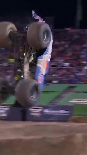 Mind-Blowing Monster Jam Front Flip Moment