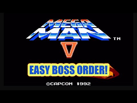 Mega Man 5 Easy boss order. Proto man Fortress, Boss rush and Wily fortress included!