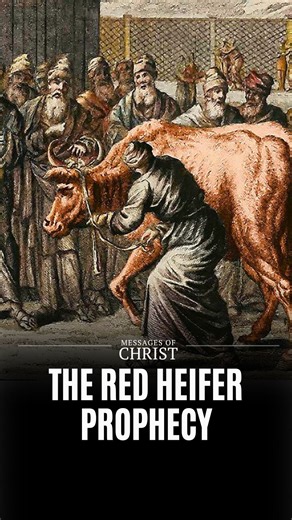3.1K views · 30 reactions | The Bible speaks of a mysterious sacrifice—the red heifer. But what does it mean, and why is it connected to the temple in Jerusalem? Watch the full video on our Youtube Channel! | Messages of Christ | Facebook