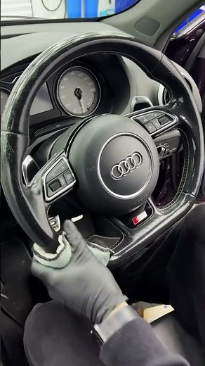 Watch these easy steps on how to restore tour leather steering wheel to its original matte finish!