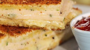 This is how I like ham and cheese sandwiches. Watch the video and you will know why it is worth a try. | Sanjeev Kapoor