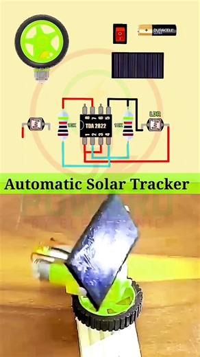 how to make solar tracker #electrical #electricalwork #powerdbyelectric #diagram #electric #electricalwork #electric #electrical #solarpower | Powerd By Electronic