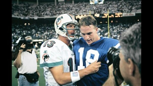 Peyton Manning Interviews His Favorite Player (Dan Marino) - DolphinsTalk