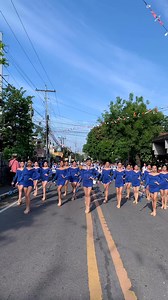 ACLC MAJORETTE short street exhibition at MUNICIPALITY of NABUA. | Twirling Tornadoes