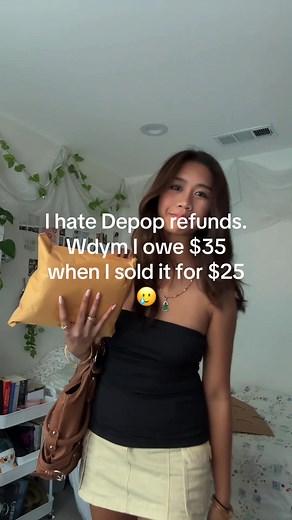 Depop Refund Policy: Why You Owe $35 for a $25 Sale 😭