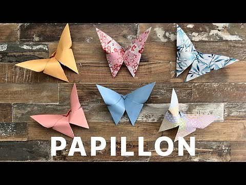 Origami Papillon 🦋 Comment faire un Papillon en papier (Très Facile) #tutorial