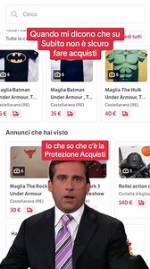Se non lo sapevi, ora lo sai: grazie alla #ProtezioneAcquisti puoi comprare ciò che desideri in totale sicurezza e ricevere l’oggetto a casa o dove ti è più comodo. ✨ #Subito #SecondHand #TuttoSubito #AcquistiOnline