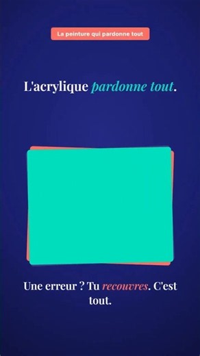 Peinture acrylique débutant : par où commencer