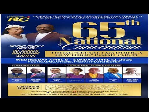 Welcome to JPCG 65th annual Convention|Thursday Night Evangelistic Service