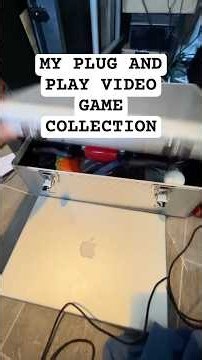 My plug and play video game collection. #retrogaming #2000s #videogames #gameroom