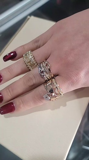 Dazzling Women's Ring Styles: Close-Up Hand Showcase