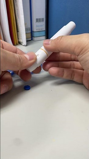 採血筆+採血針使用教學