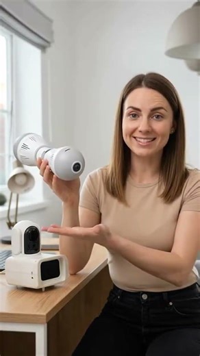 Full-Room Security in a Discreet Light Bulb