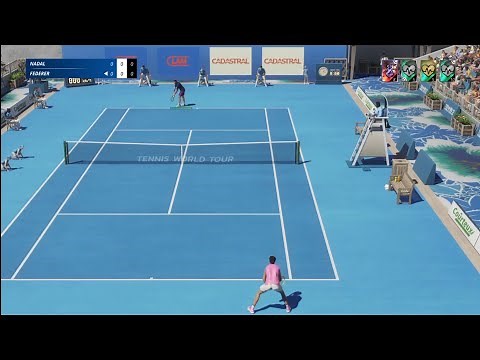 Tennis World Tour 2 -- Gameplay (PS4)