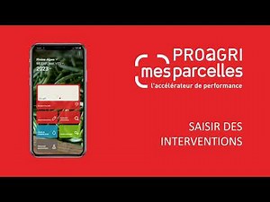 MES PARCELLES : comment saisir une intervention