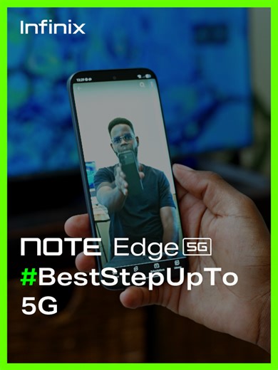 Flagship Grade 5G Experience at 4G price! NOTE Edge is now available at Ksh. 32,999. Grab it now via link in bio #Infinix #NOTEEdge #InfinixNOTEEdge #WhereEleganceMeetsPower #10DimensionsOfExcellence #NOTEEdgeMyWiseChoice