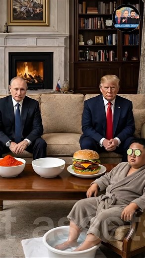 Confidence vs Calm: Trump Meets Putin 🤣 #funny