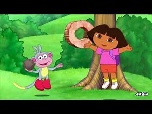 Dora The Explorer | Dora Saves the Day with Benny's Junk! | Akili TV