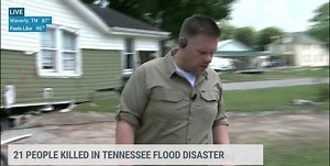 543K views · 10K reactions | "I'm a believer. God laid his hand on me. If a person does not believe in miracles, come talk to me." Buddy McNabb is 90 years old and has lived in Waverly, Tennessee his entire life. His story of survival is one we'll never forget. | The Weather Channel | Facebook
