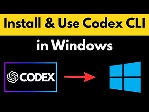 How to Install and Use Codex CLI on Windows (Complete Beginner Guide)