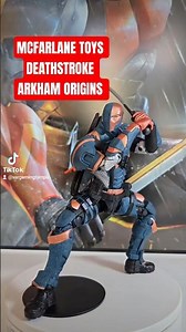 Unboxing & Turntable Showcase: McFarlane Toys DC Multiverse Deathstroke – Arkham Origins