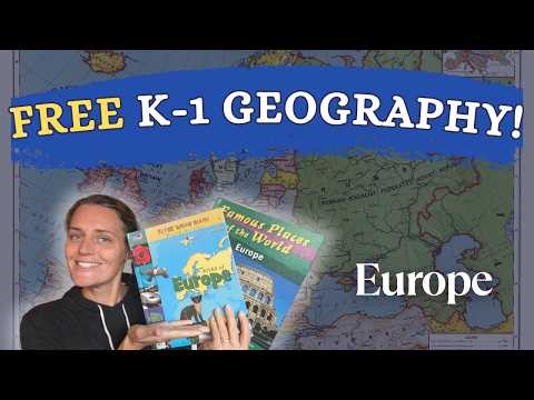 FREE Geography for K-1: Europe Unit Study with Picture Books and Core Knowledge