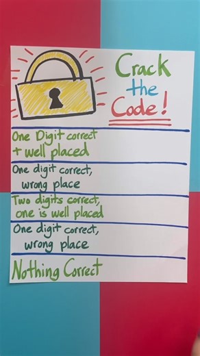 Crack the code #puzzle | At Home with Jennie and Nick