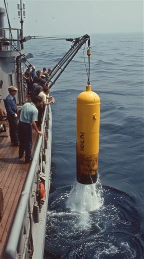 Lifting a Massive Ocean Buoy From the Sea #OceanTech