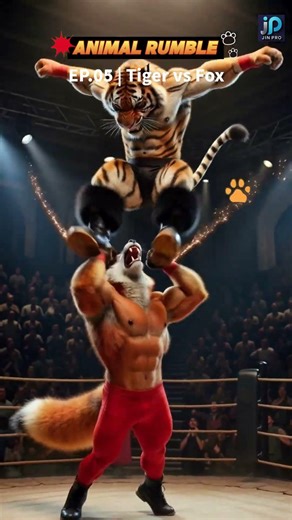 ANIMAL RUMBLE EP 05 Tiger vs Fox