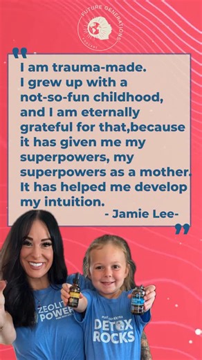 Jamie Lee is not your typical mother. She’s grown into a powerful, trauma-made mother. A mother whose intuition is razor sharp. A mother who can feel what others miss. A mother who knows how to break patterns instead of repeat them. Trauma didn’t define her. It refined her. And those instincts? Those are her superpowers now. Watch the newest episode of the Future Generations Podcast with special guest Jamie Lee to hear the full story. | Future Generations Podcast