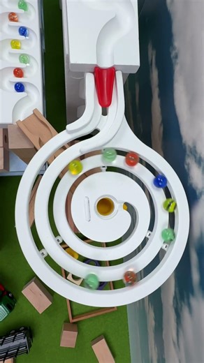 マーブルランレース HABAスロープ# #マーブルラン #marblerun #marblesrace #マーブルラン #ビー玉転がし #marble #asmr #haba #woodentoys