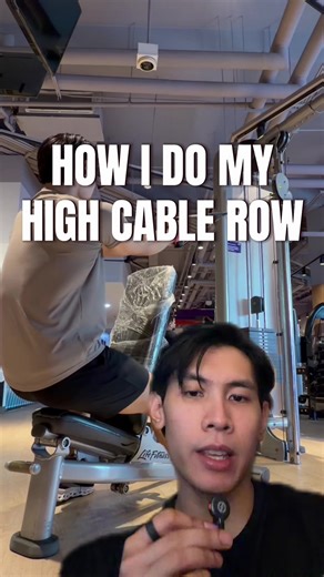 Mastering the High Cable Row Technique