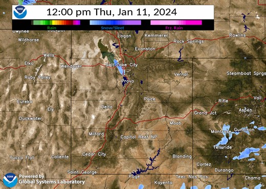 ❄ Lake effect snow will last through the morning for the Tooele and Salt Lake valleys. Snow will transition north into the Bountiful and Farmington areas into the afternoon before tapering off ahead of a winter storm that will move into Utah late this week into the weekend. ❄ | US National Weather Service Salt Lake City Utah