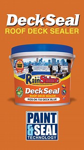 2.4K views · 60 reactions | Paint and Seal your concrete roof deck with Rain or Shine Deck Seal to avoid rainwater leaks.  #ROSProtect #ROSDeckSeal #ColorfulProtection | Rain or Shine Paint | Facebook