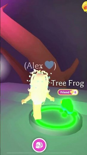 Making MEGA Neon Tree Frog (Uncommon Pet) in Adopt Me! #shortsadoptme #robloxshorts #adoptmeupdate